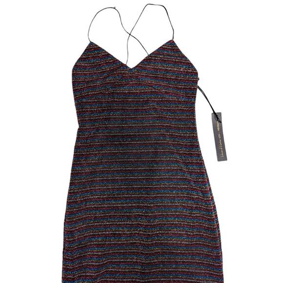 X Revolve Maxi Dress Blue House of Harlow Rae Open Back Pencil Stripe New XXS - Picture 7 of 8